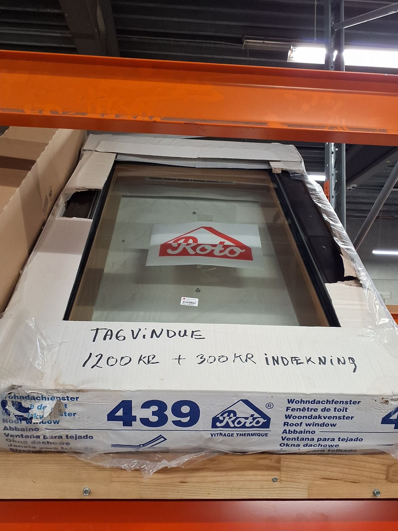 Roto tagvindue.