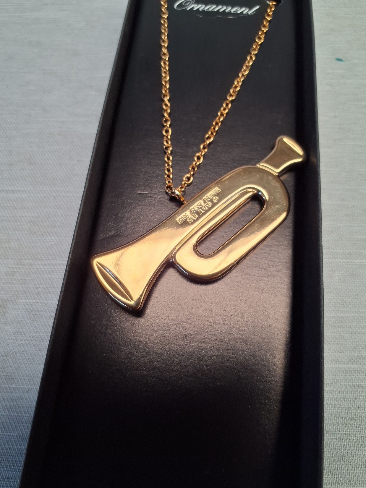 Georg Jensen Trompet Julrtræspynt