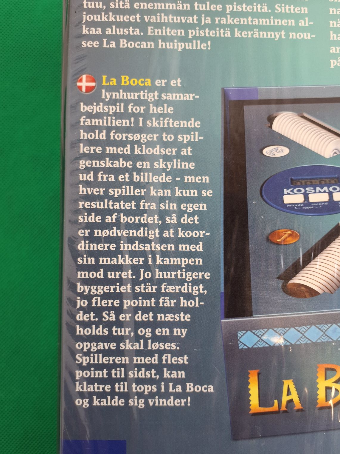 LA BOCA familie spil
