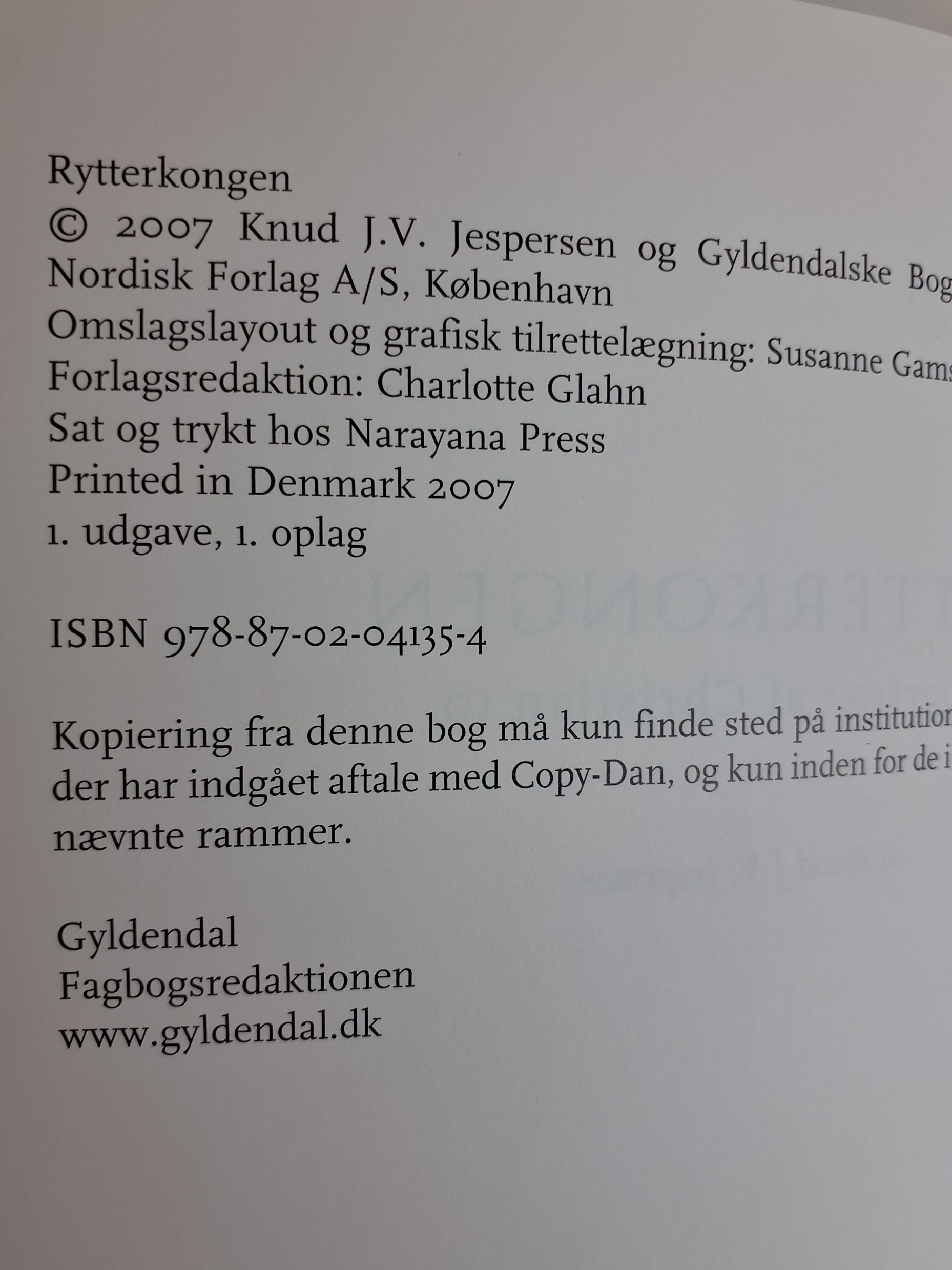 Rytterkongen Christian 10. Knud Jespersen