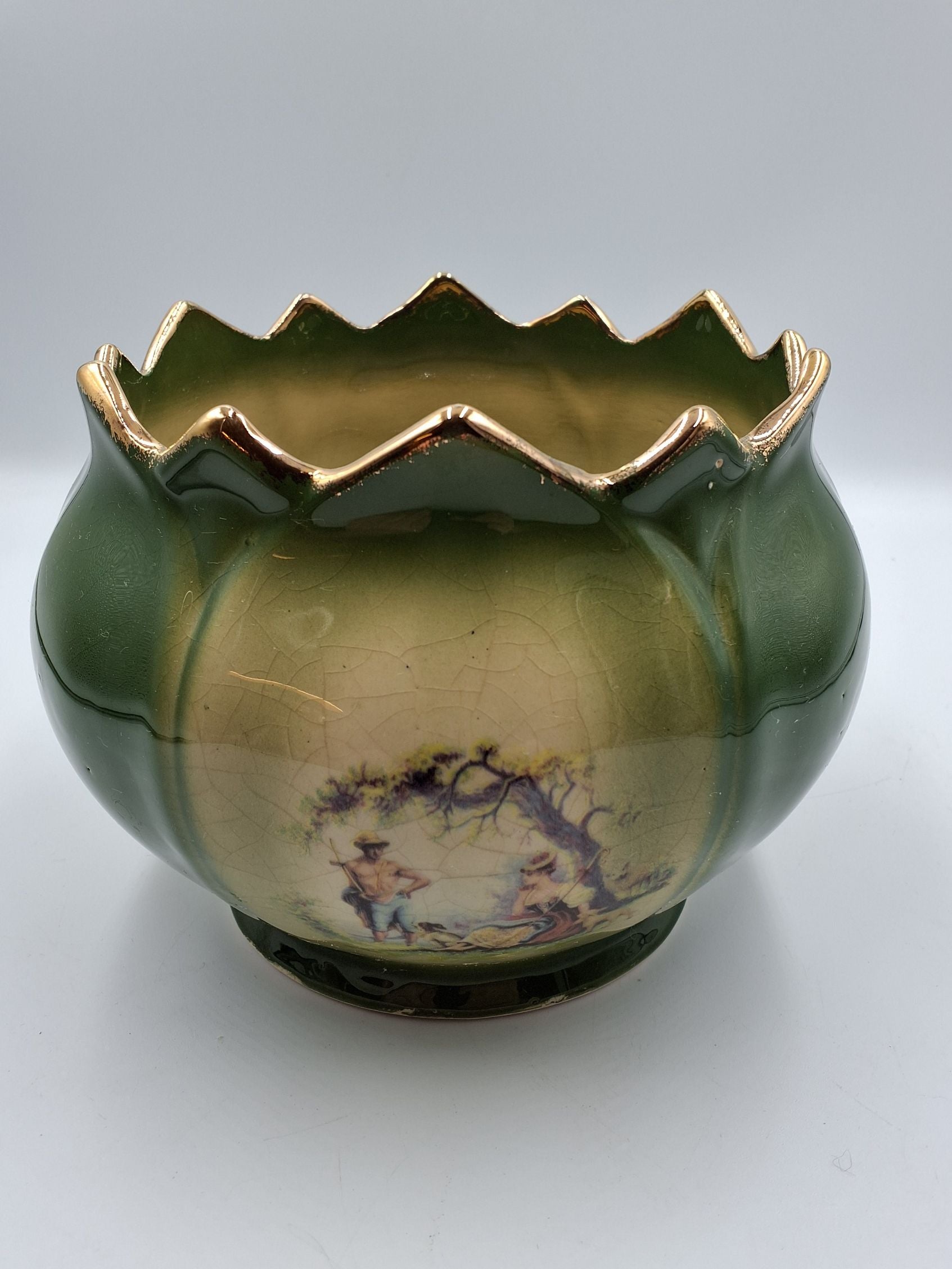 Vintage KLM Blomster pot