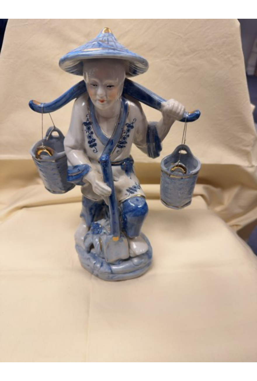 porcelænsfigur vandbærer
