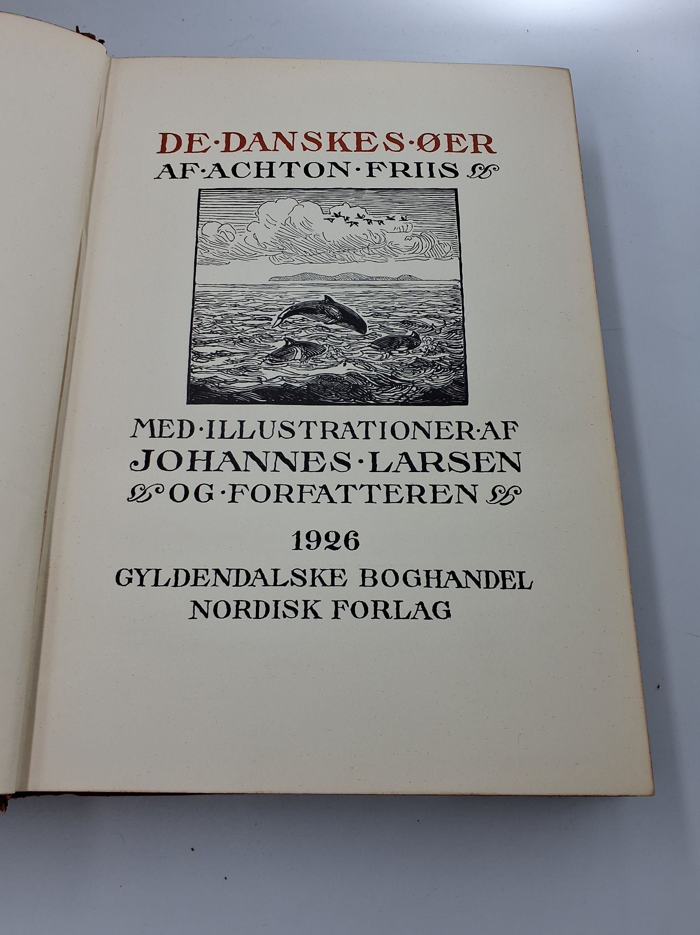 Bog: Acton Friis "De danskes øer" bd 1-3