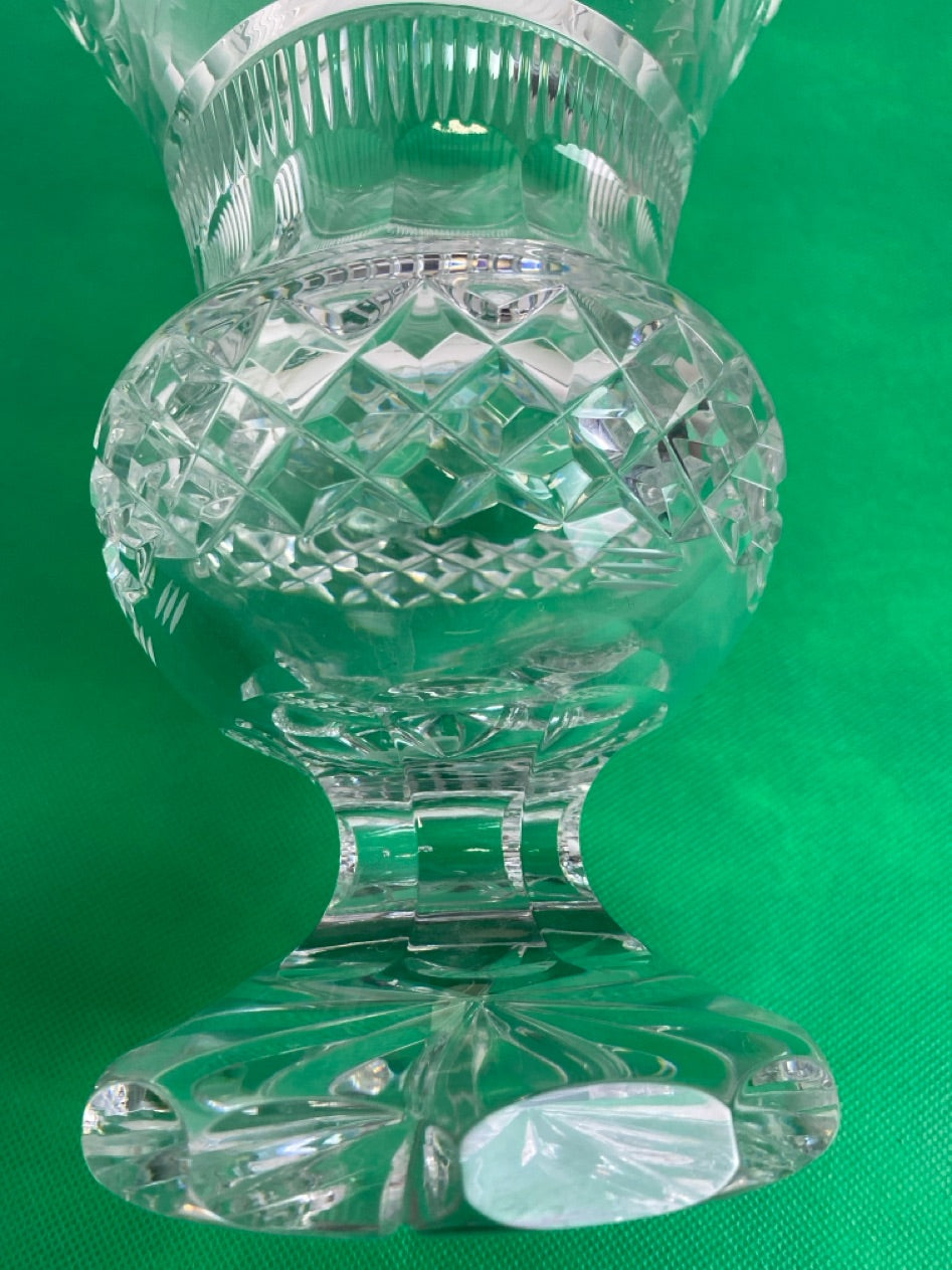 Høj Krystal Vase