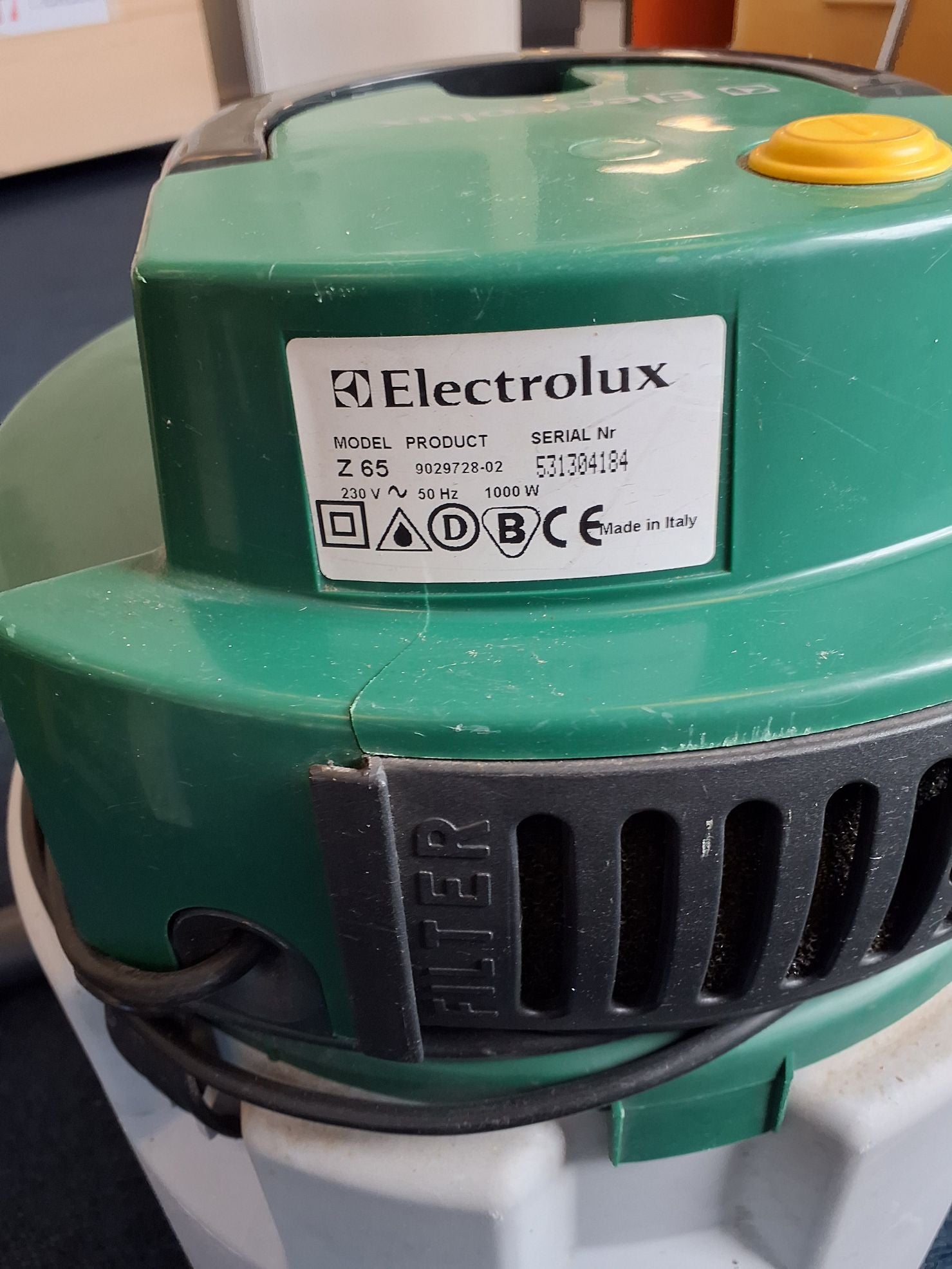 Electrolux Z65 industristøvsuger