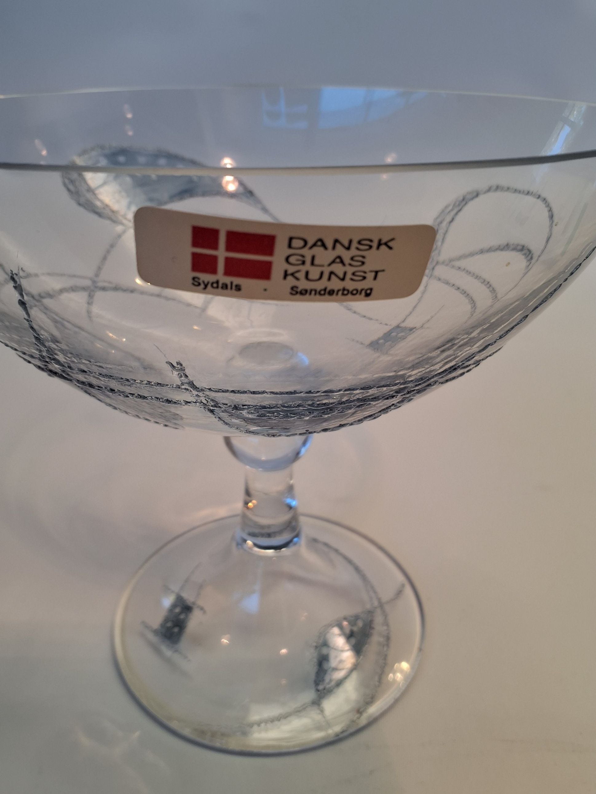 Dansk Glas Kunst skål