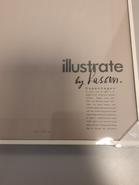 By lassen illustrate ramme