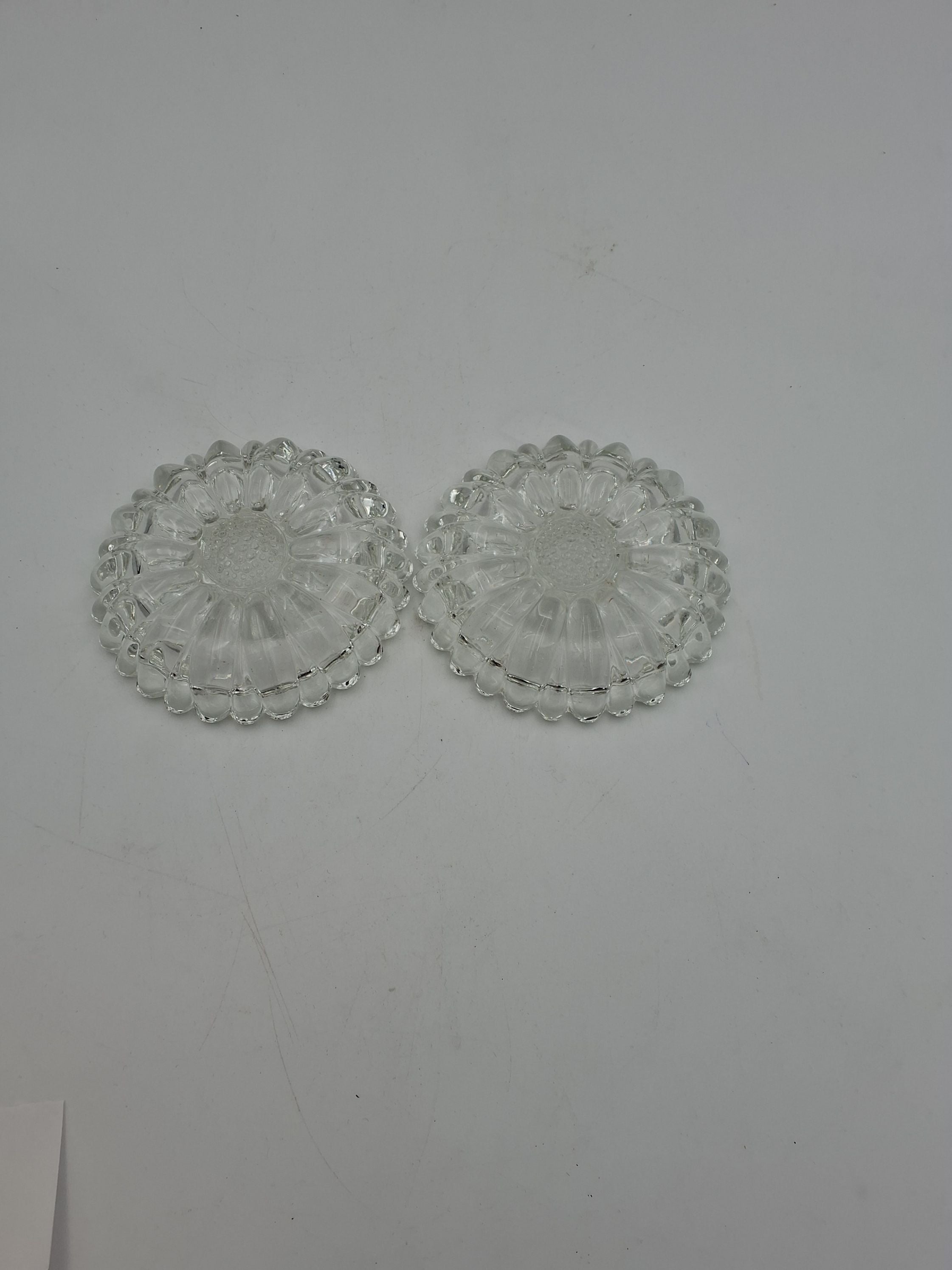 2 Hazel Atlas Lysestager