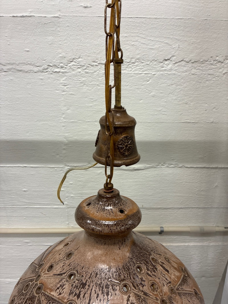 Keramiklampe til loft