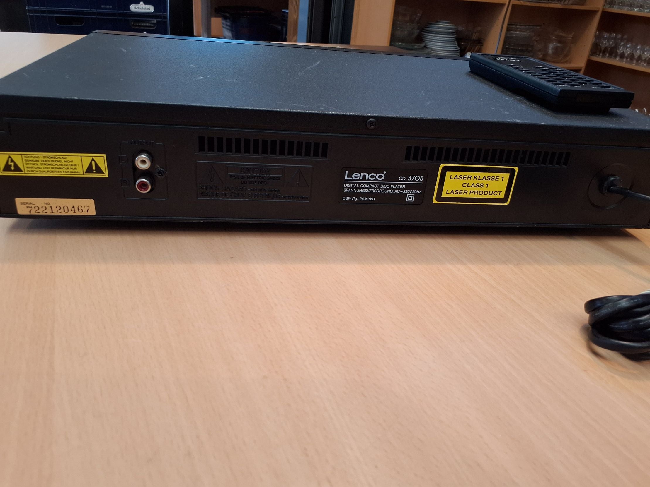 Lenco  CD 3705 cd afspiller