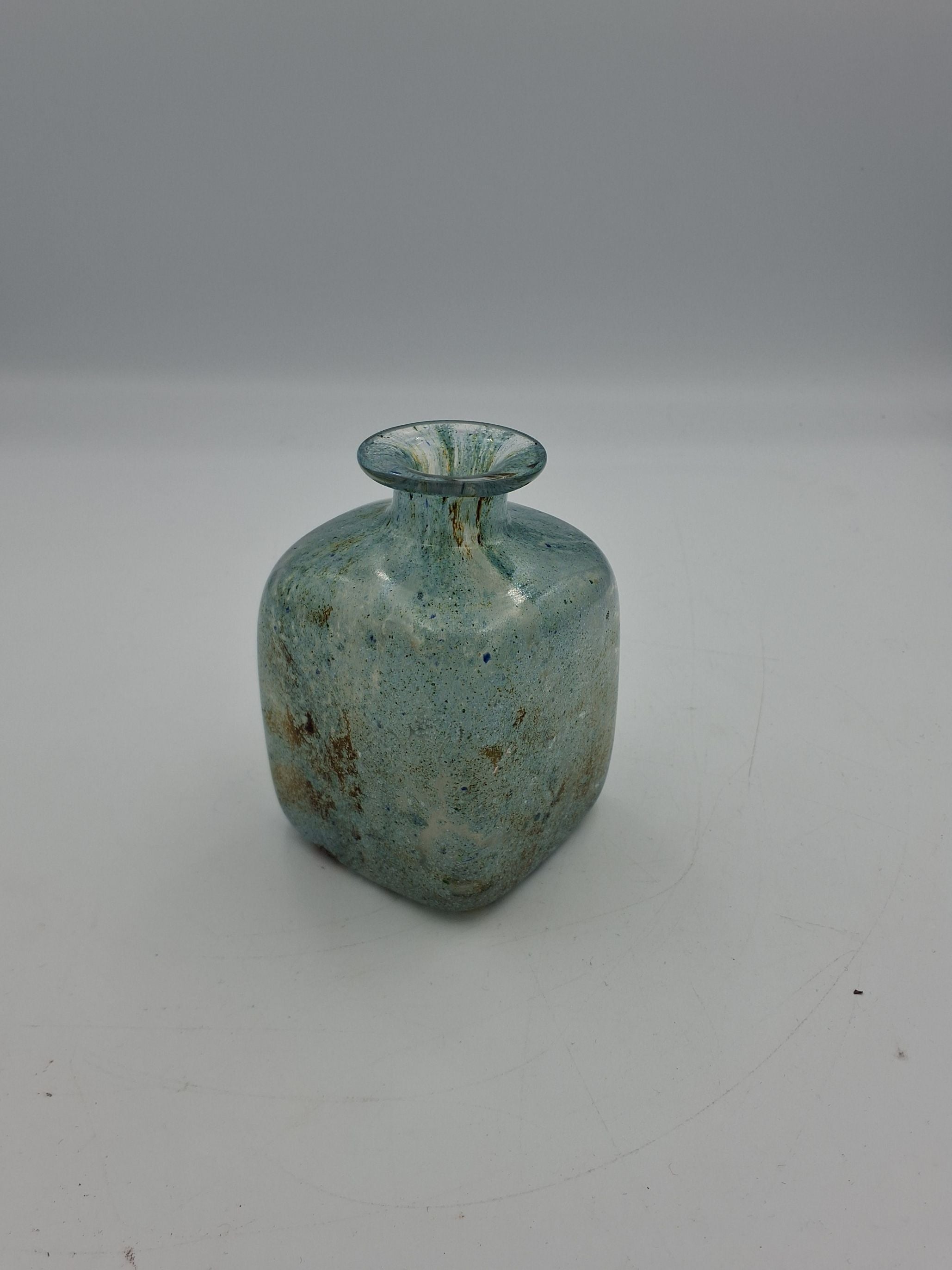 Motzfeldt turkis firkantet vase
