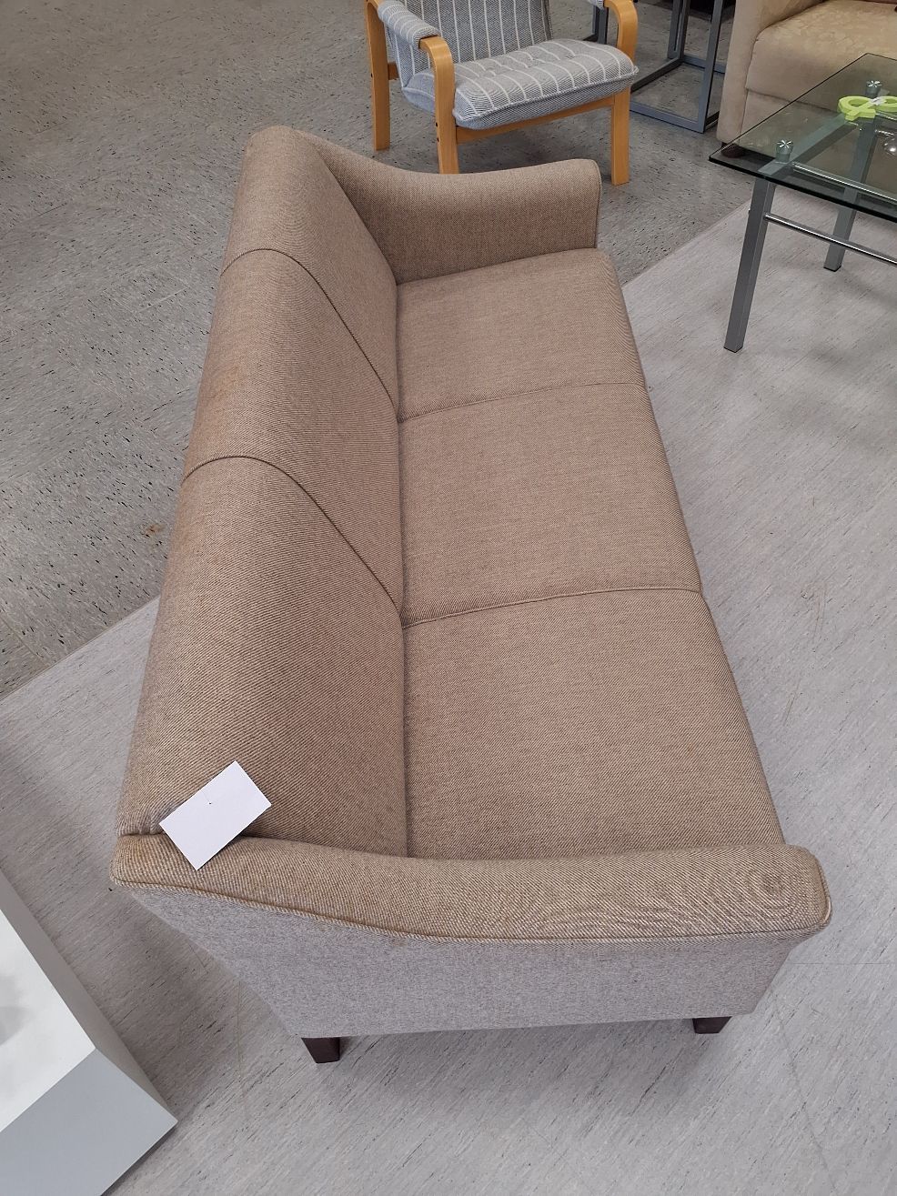 Lys beige 3 ps sofa