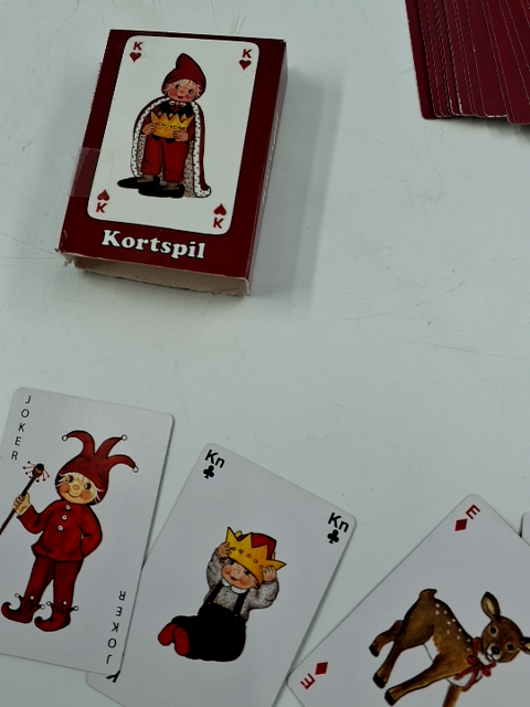 1 spil "julekort"