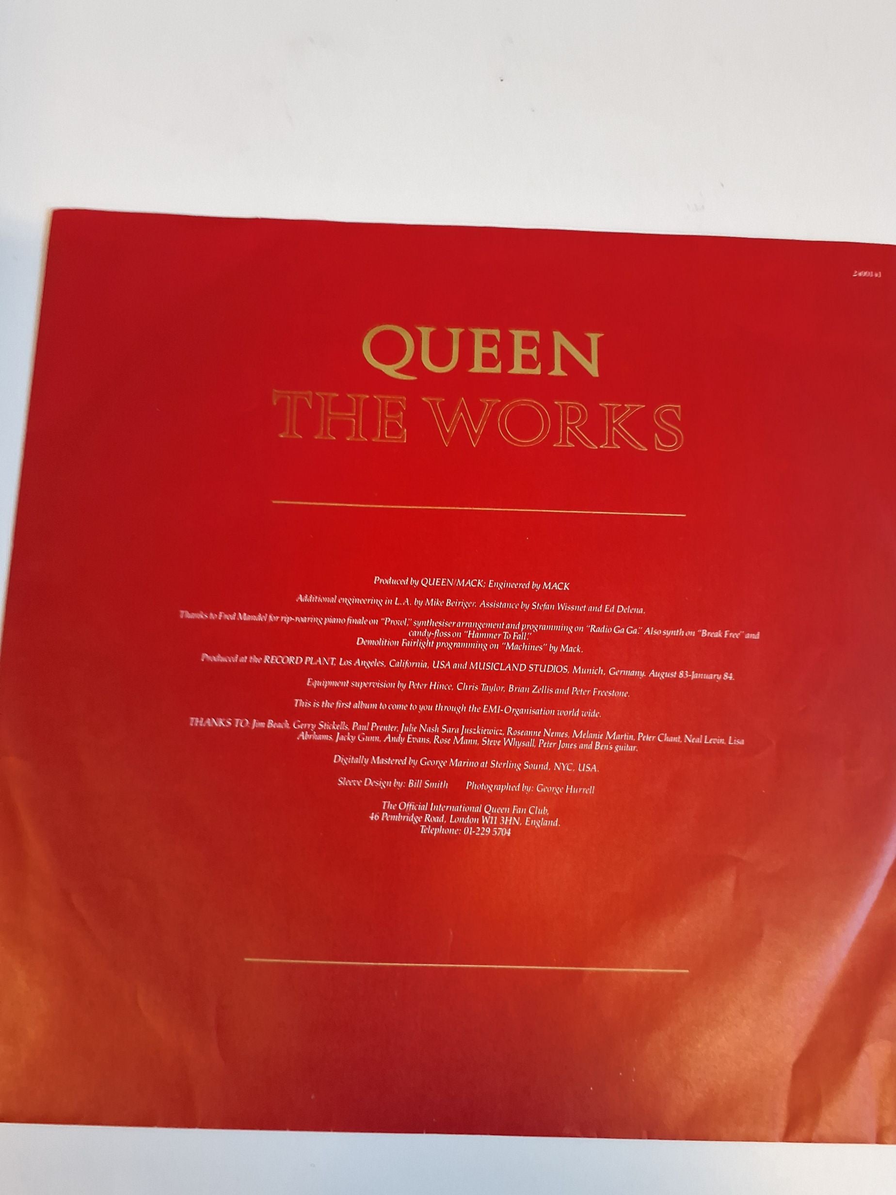 Queen The works