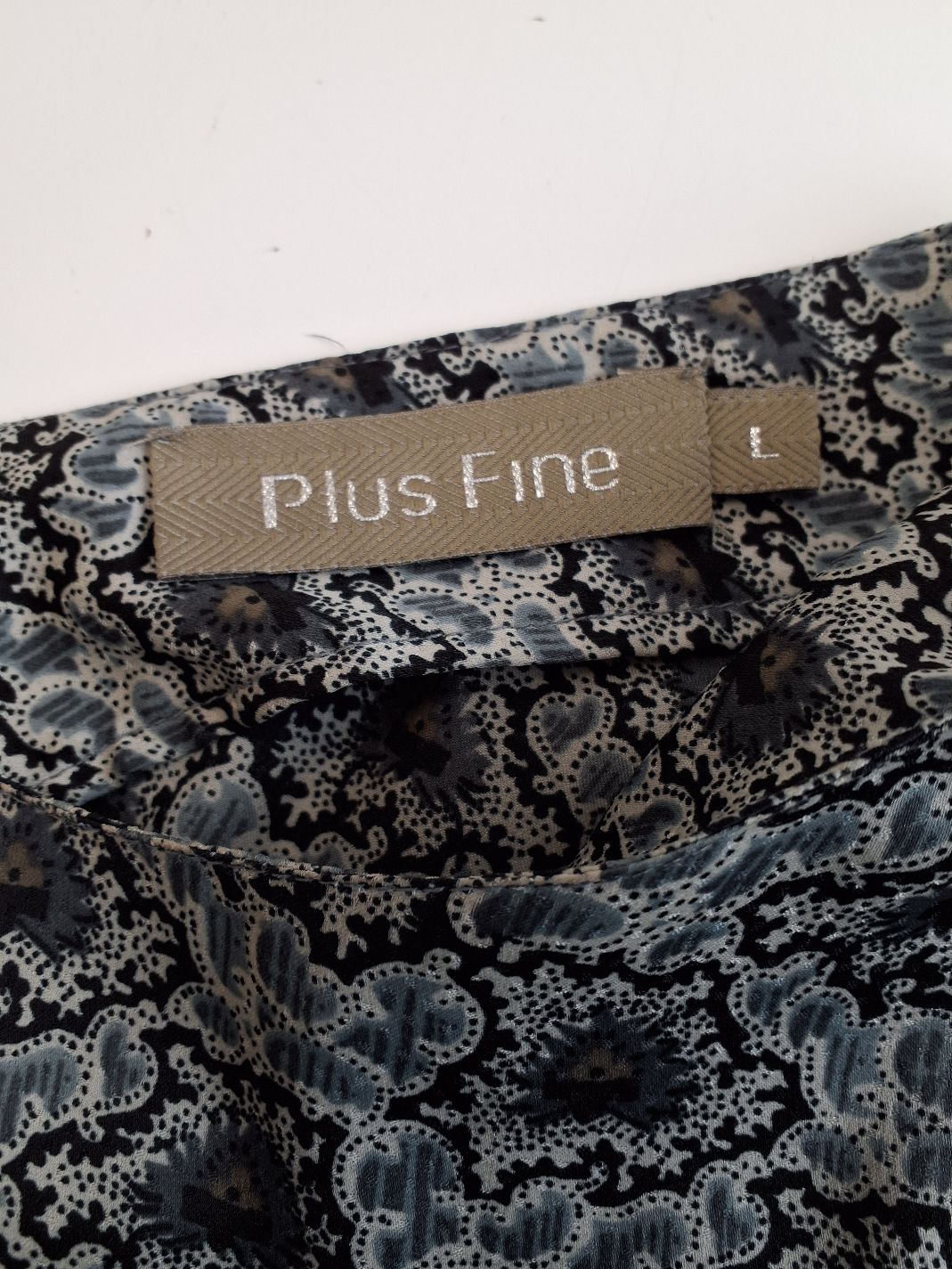 Plus Fine Bluse