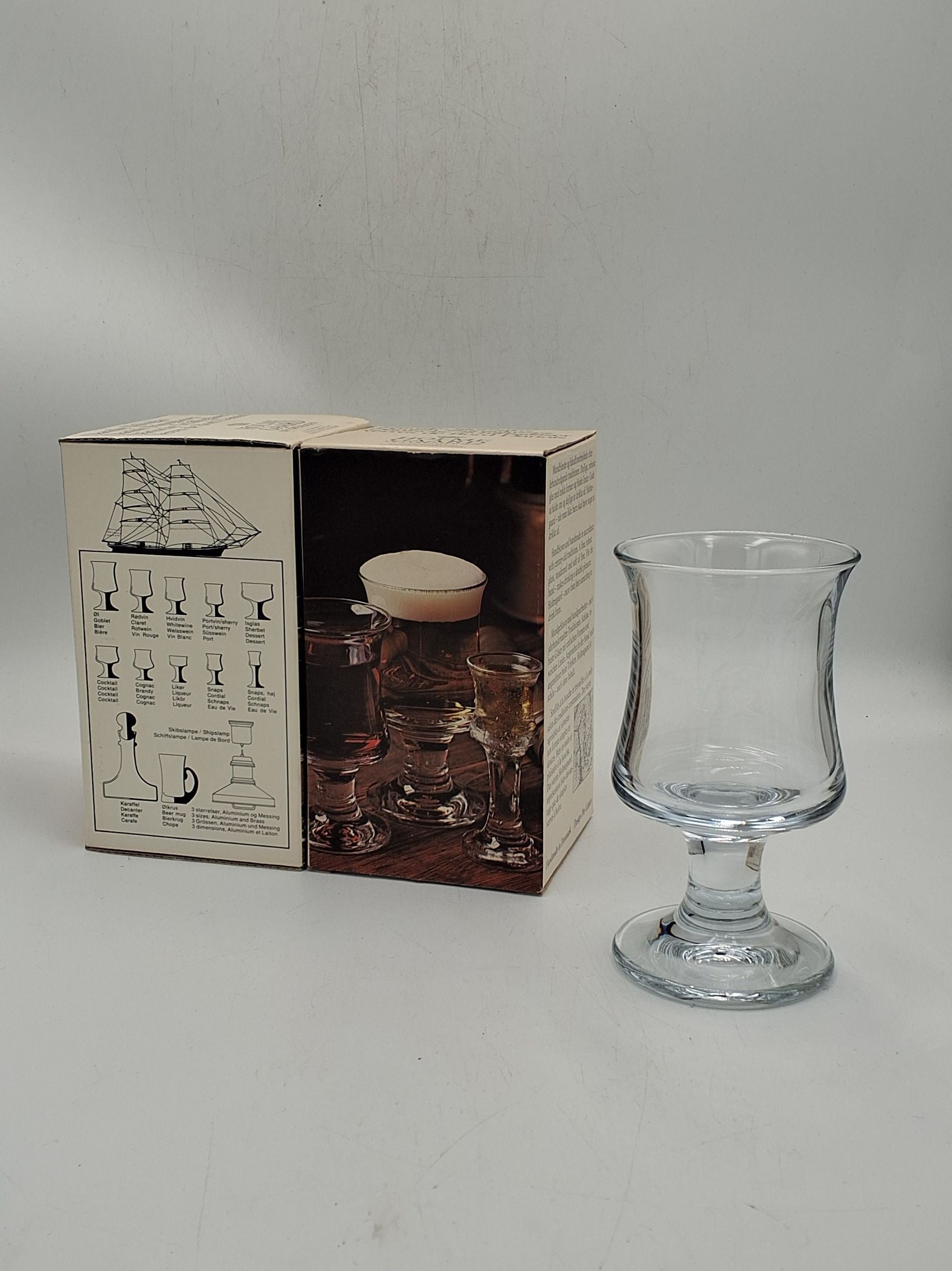 10 stk skibsglas (rød)