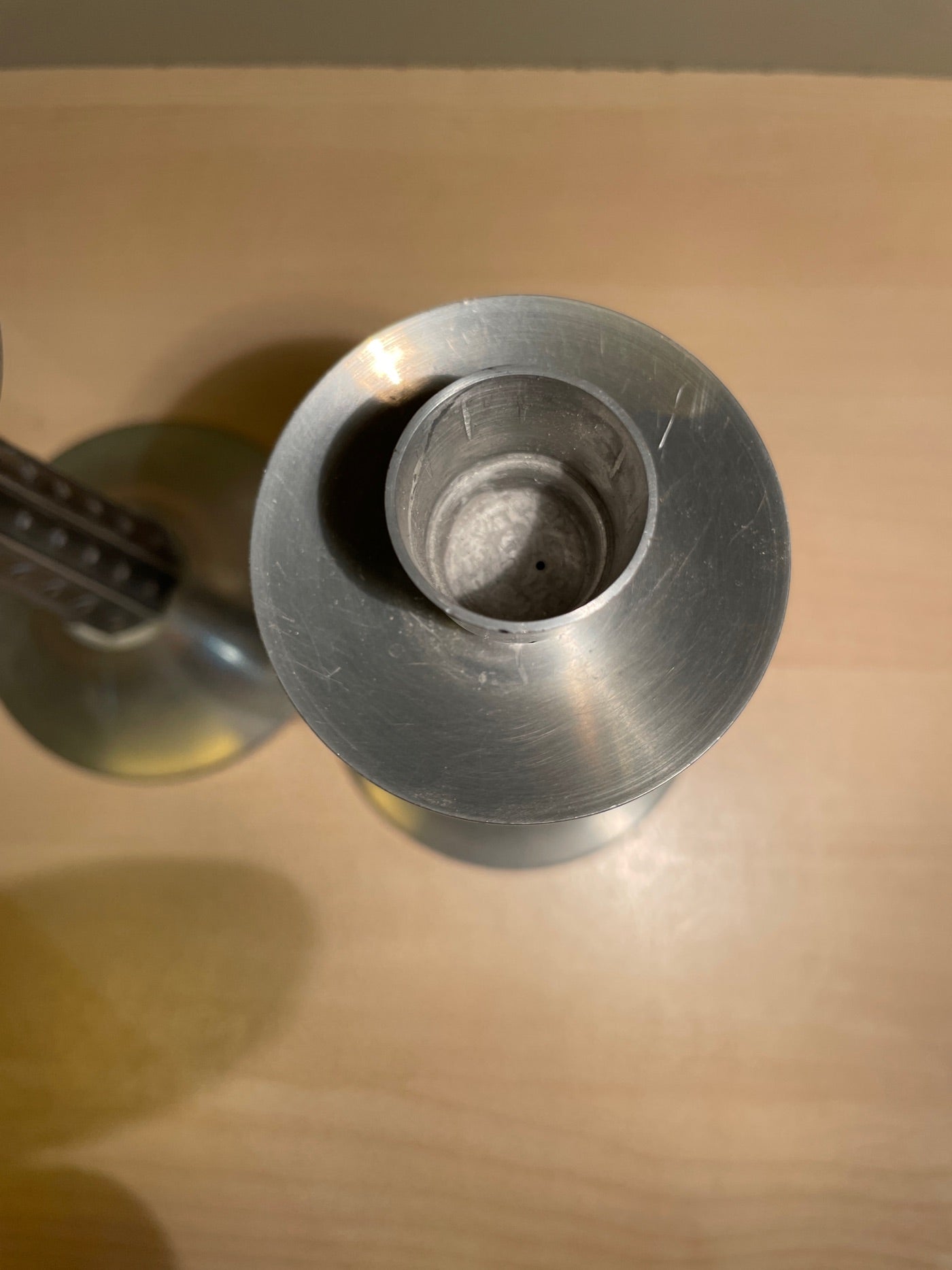 Tin lysestage Norsk Pewter
