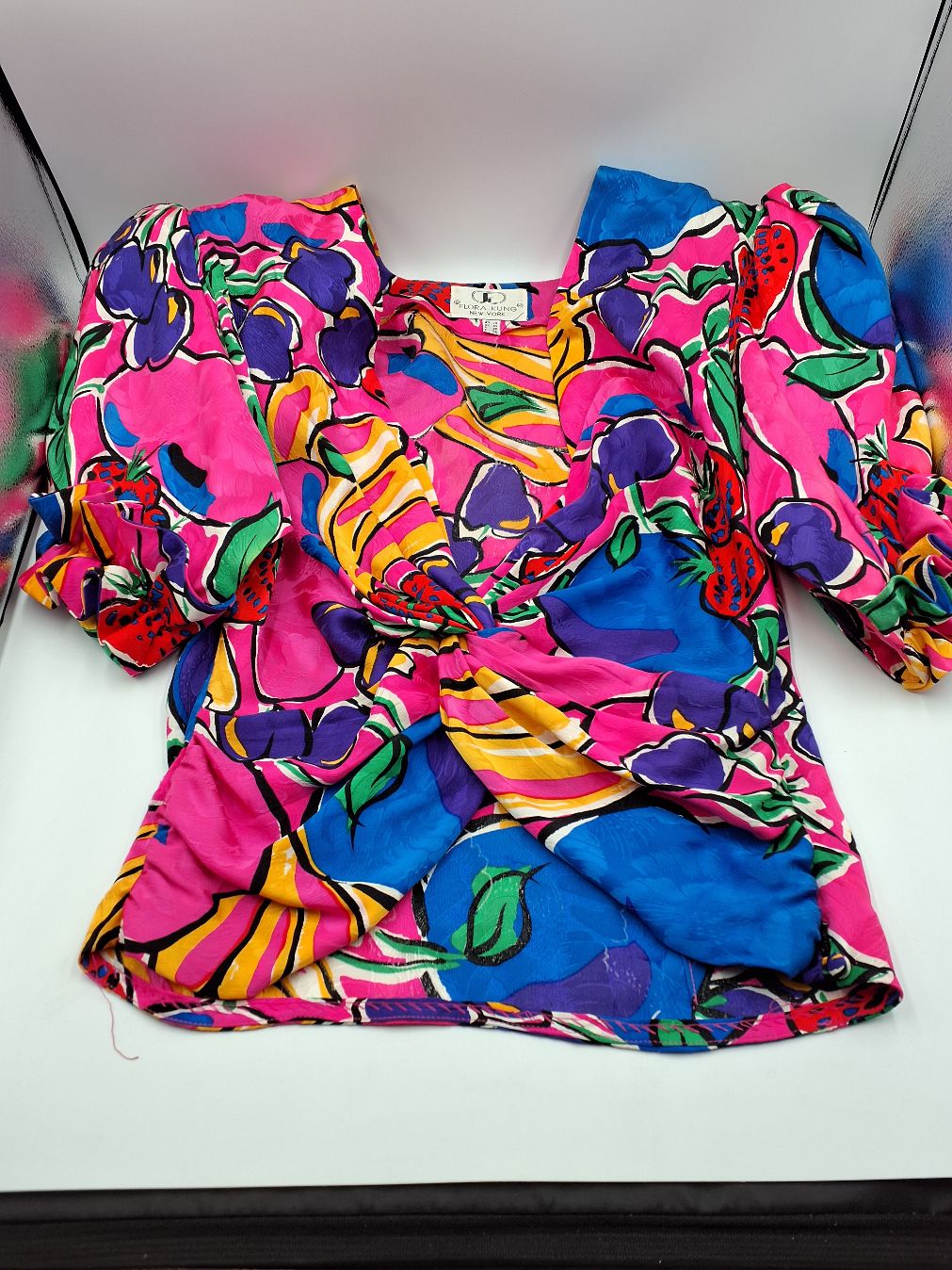 Retro 1980 top/nederdel