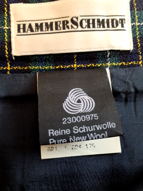 Hammer Schmidt Uld Nederdel