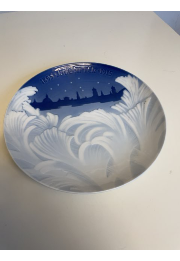 Bing og Grøndahl juleplatte 1895-1915