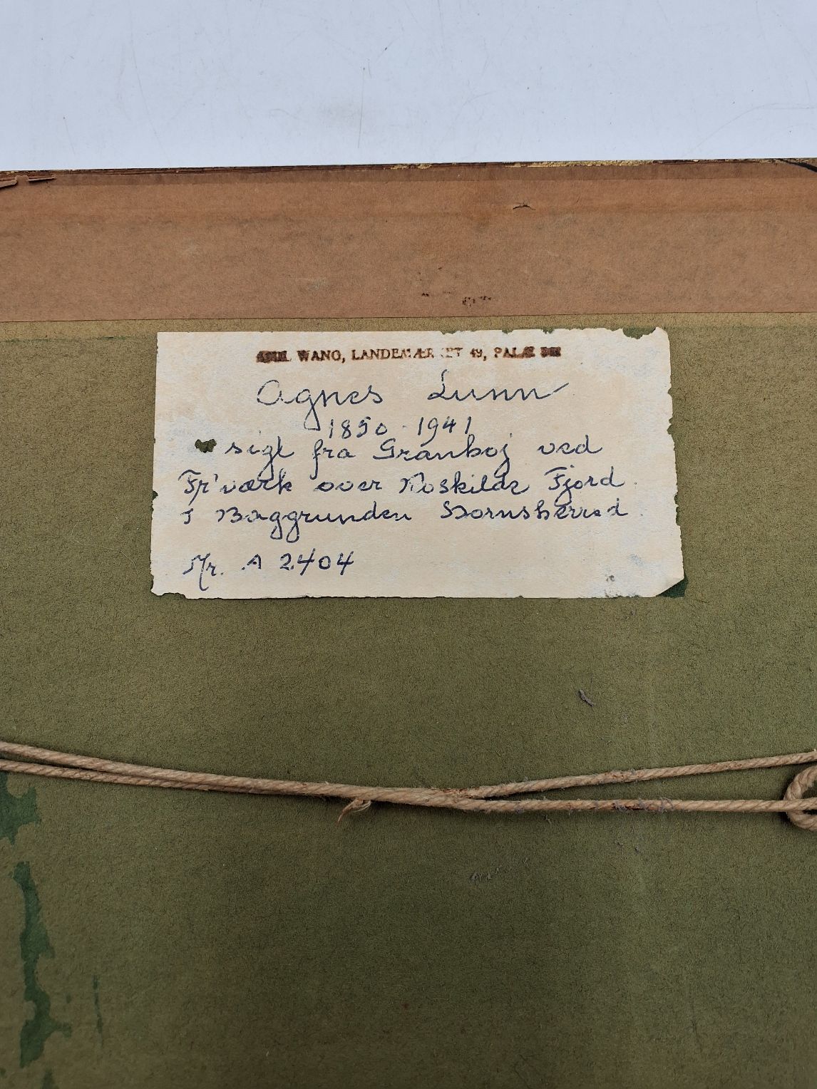 Agnes Lynn Akvarel/Blyant