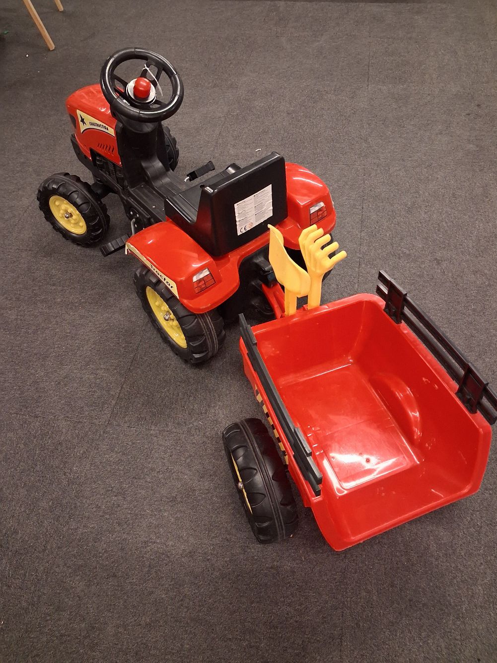 Traktor med vogn