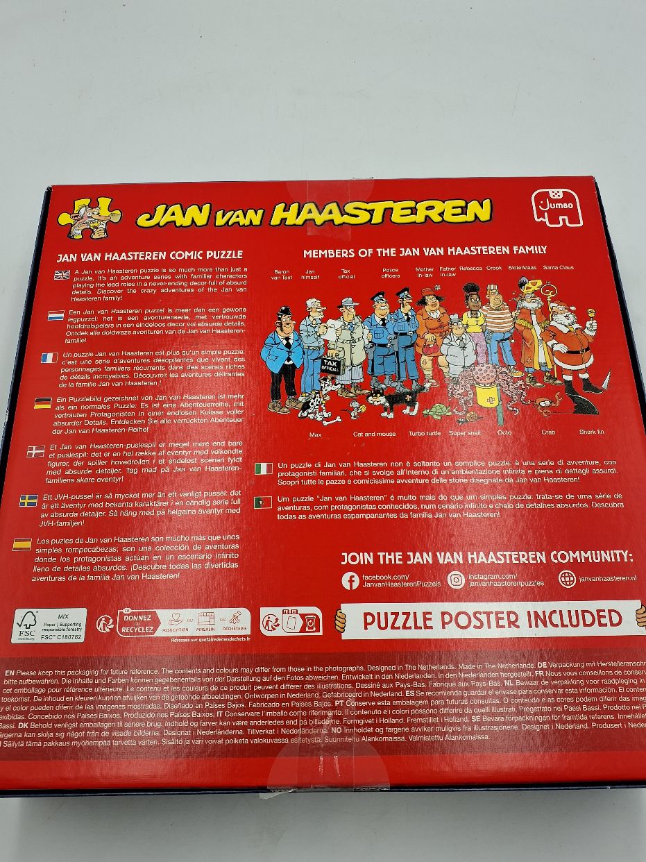 Jan Van Haastern Puzzel