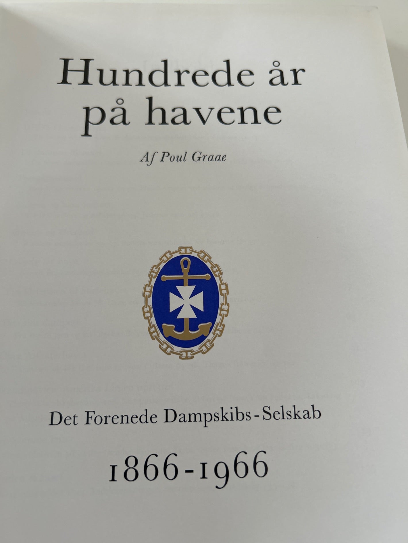 Hundrede år på havenr