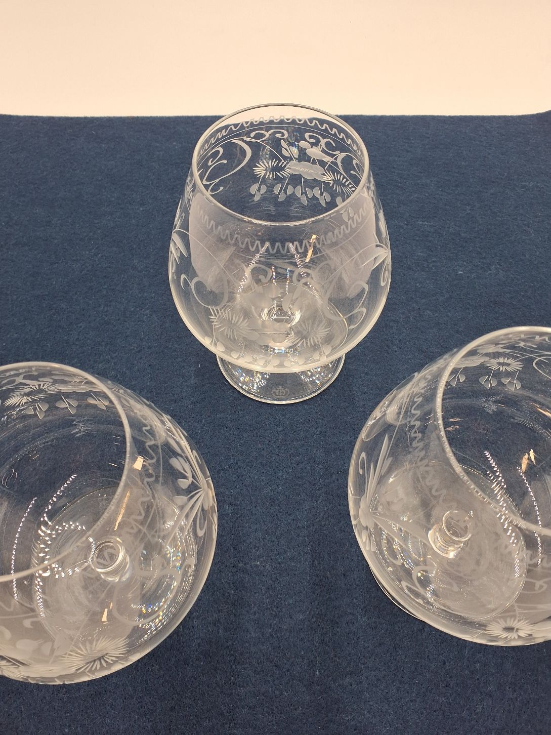3 x Bird & Flower cognac