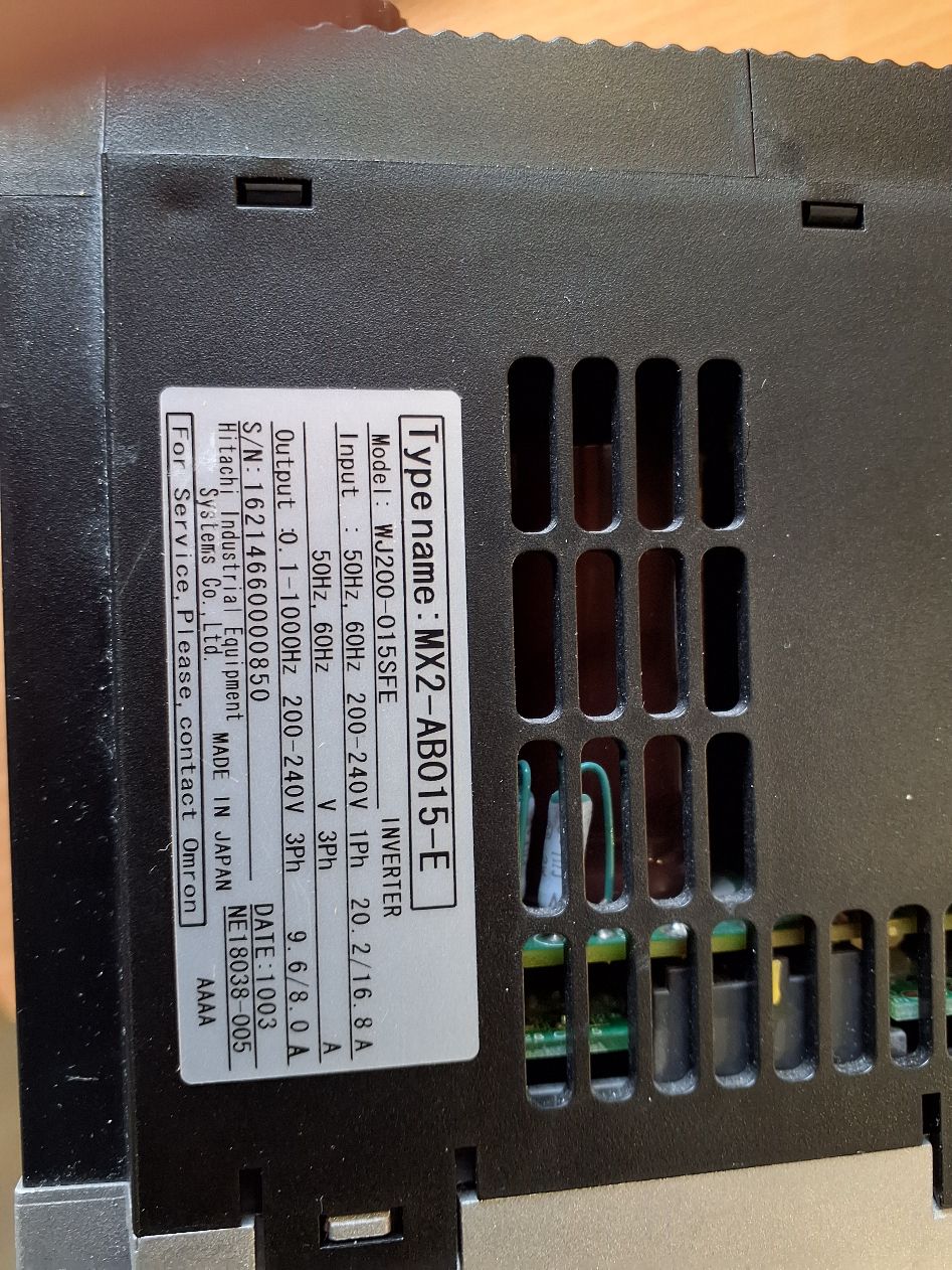 Frekvens omformer Omron