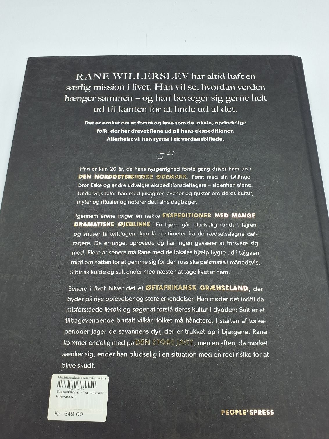 Bog: Rane Willerslev: Ekspeditioner