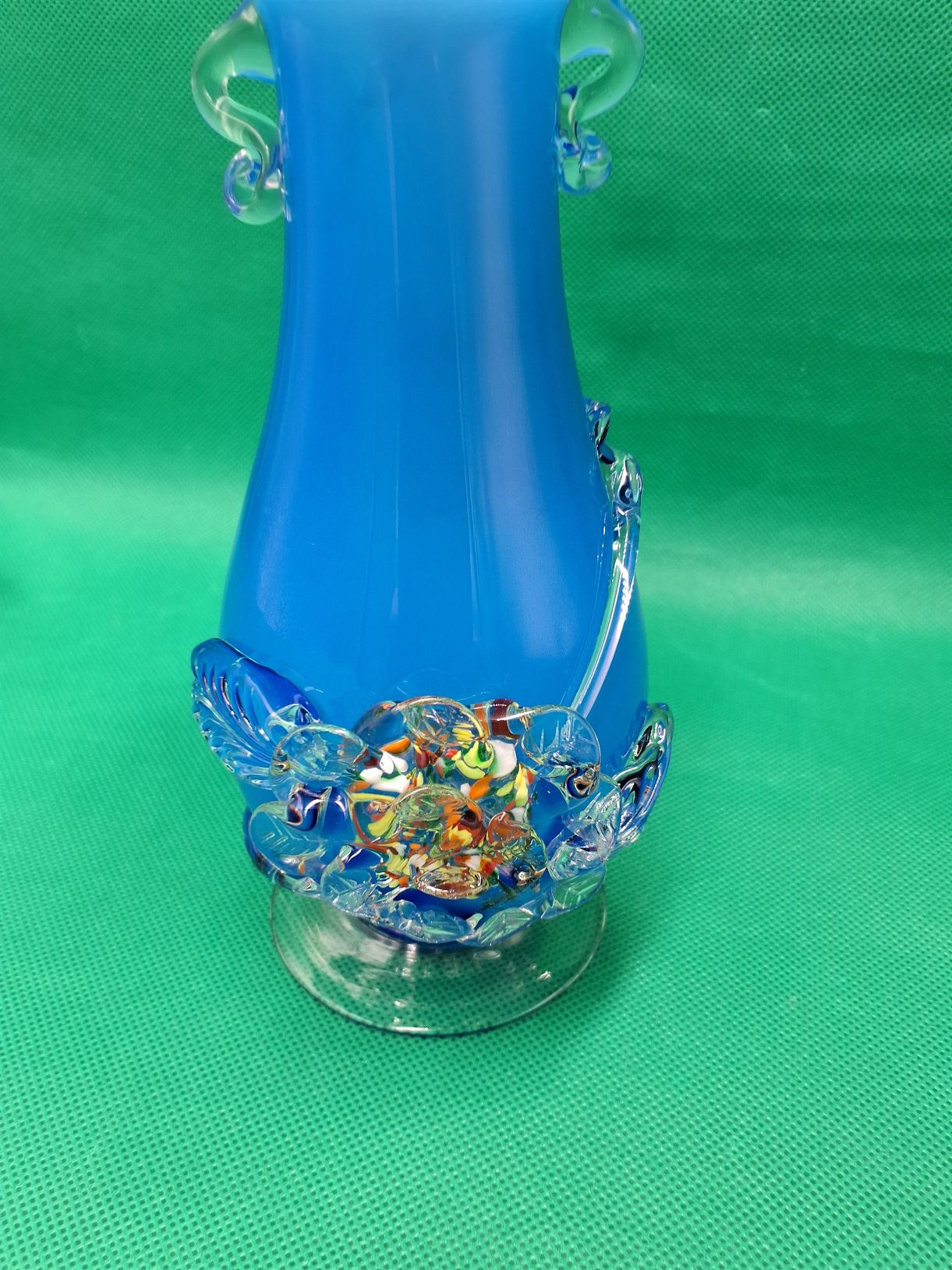 Blå tivoli vase