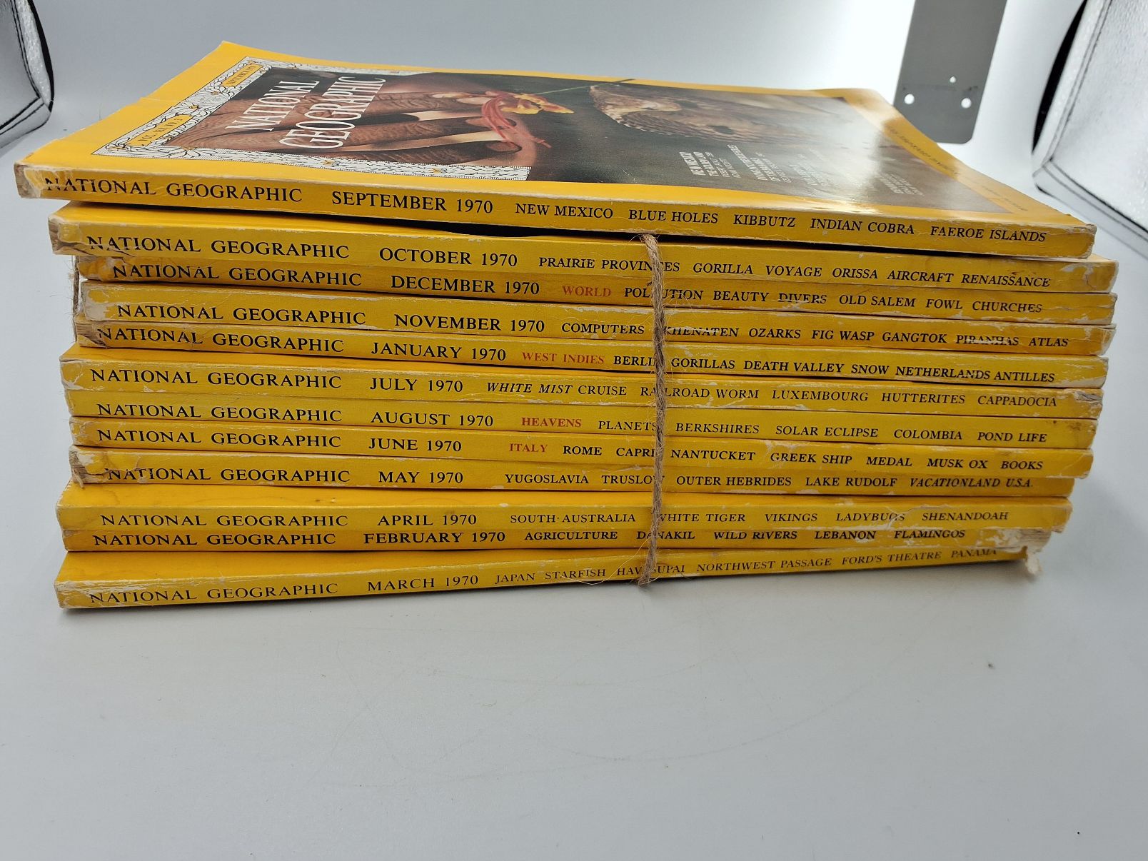 Bog: National Geographic årgang 1970