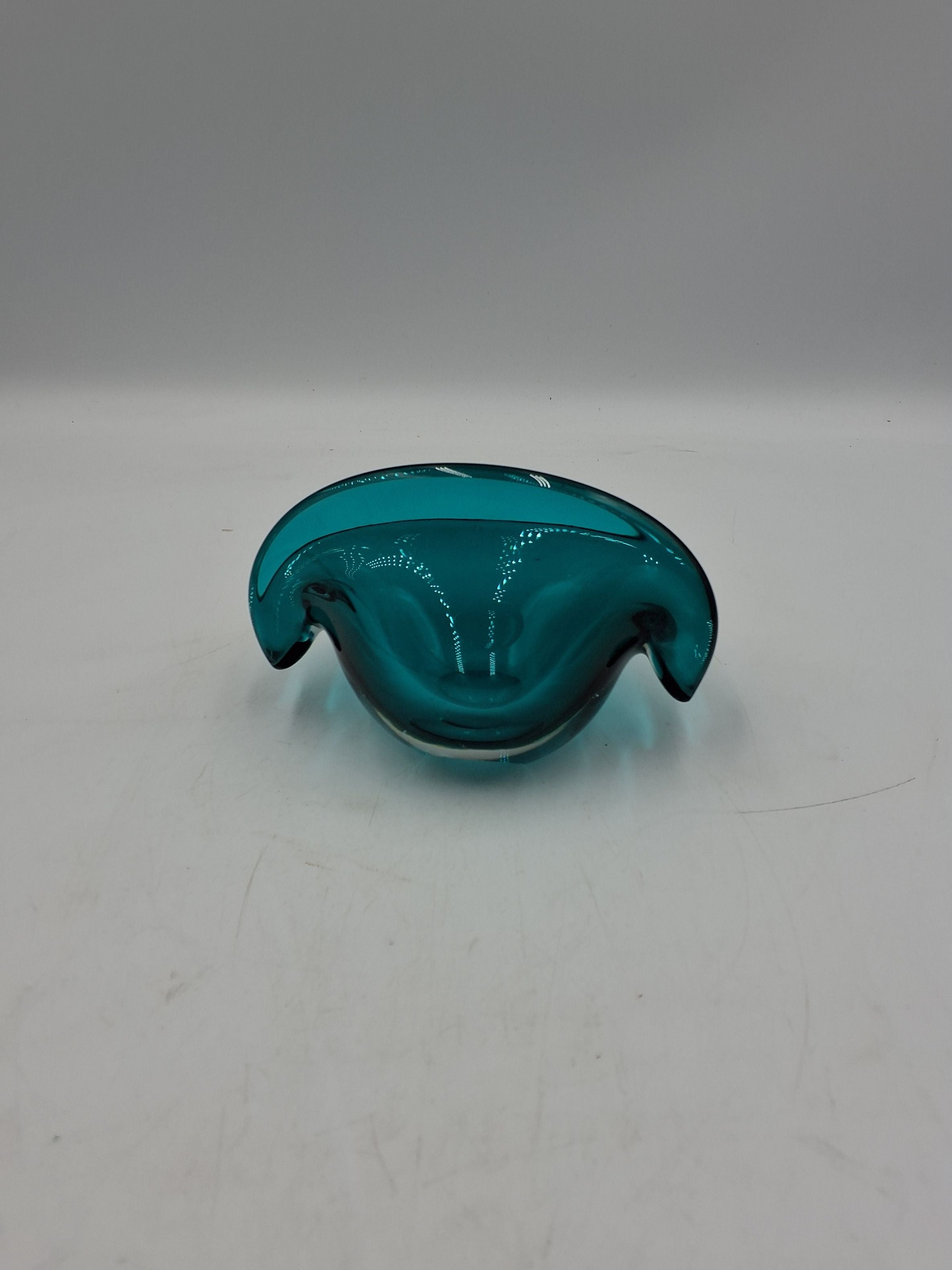 Vintage Muranoglas "Clam Shell"