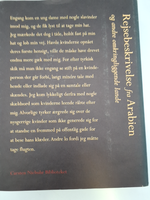 Carsten Niebuhrs Rejsebeskrivelse fra Arabien og ....