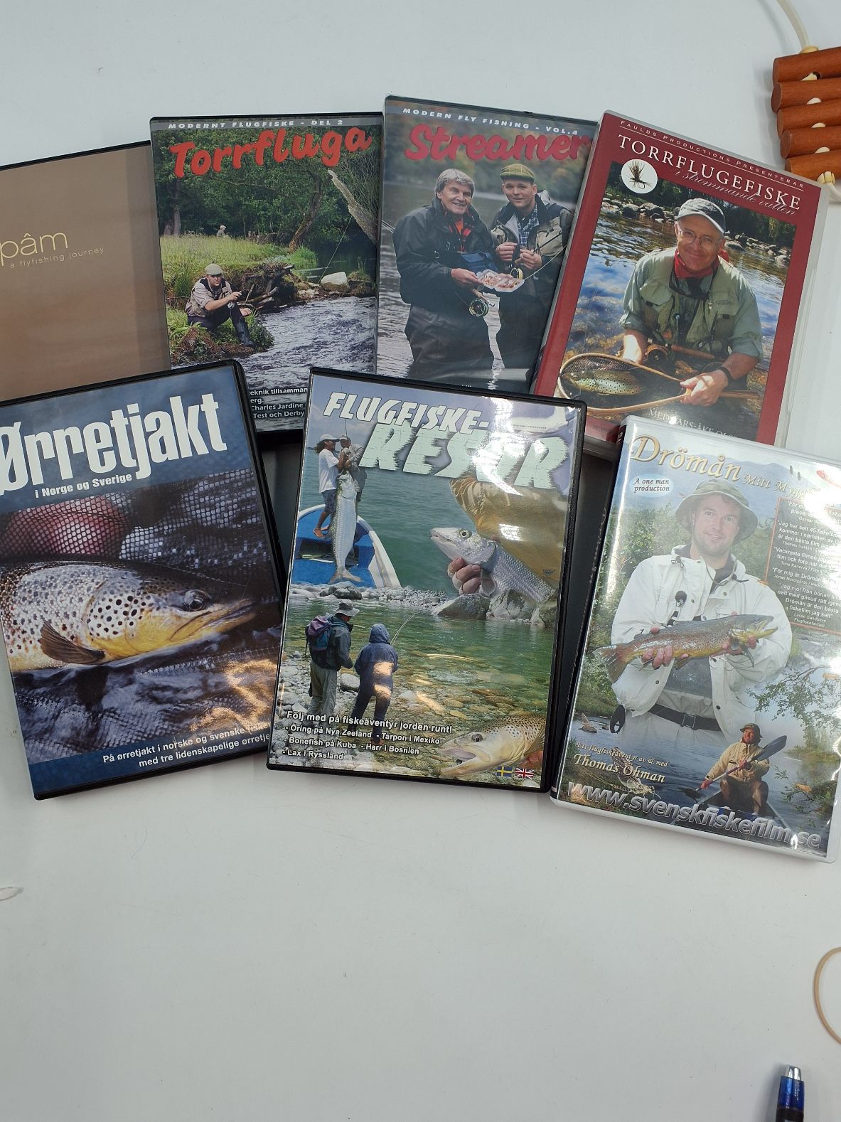Diverse fiske dvd'er