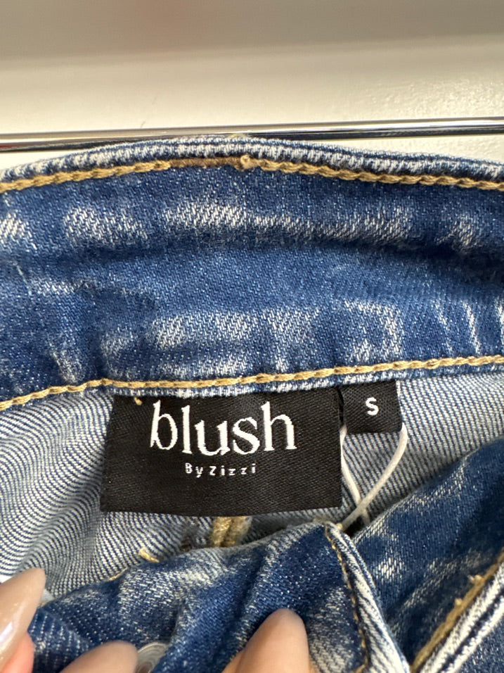 Blush by Zizzi Nederdel