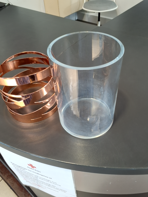 Stelton vase kobber