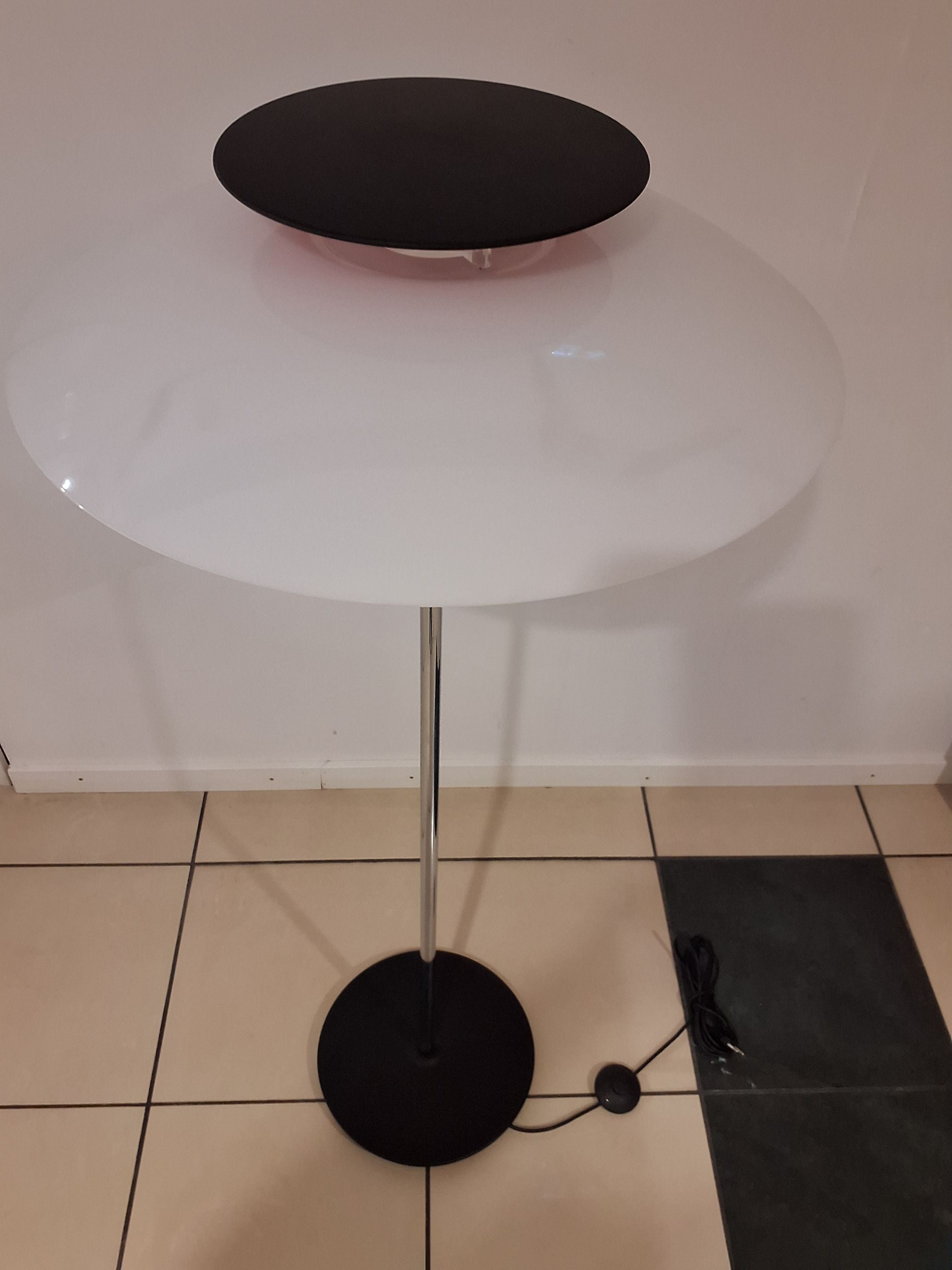 PH 80 standerlampe rød