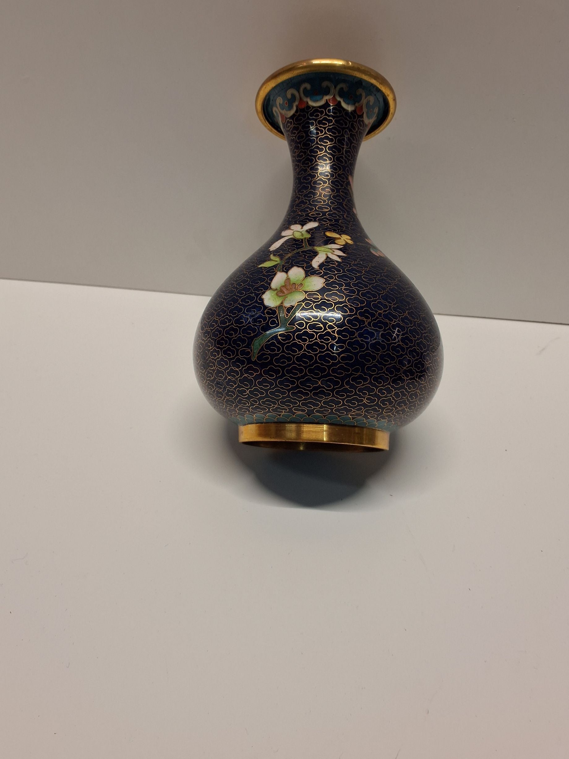 Kinesisk cloisonne vase