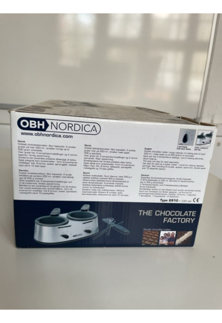 OBH chokoladesmelter