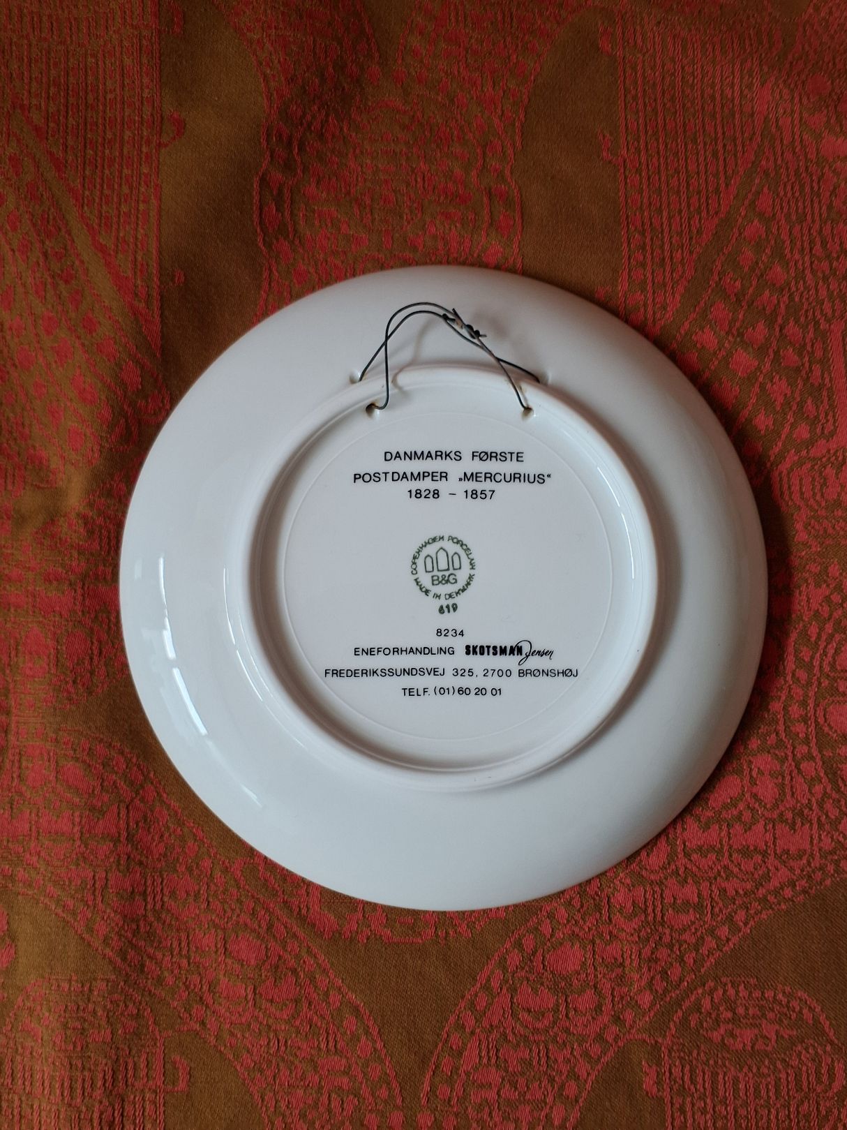 Platte "Danmarks første postdamper"