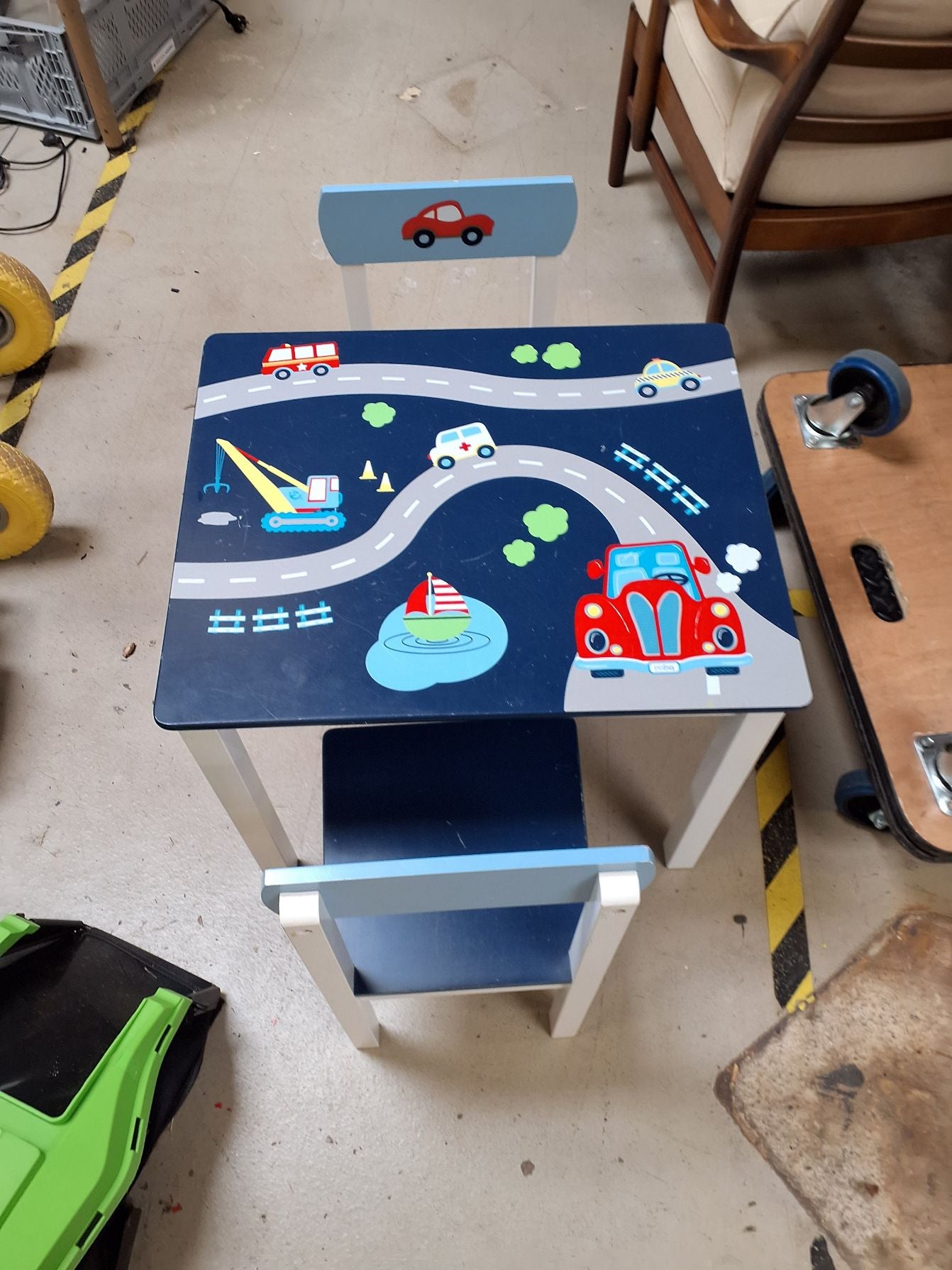 Roba børnebord og 2 stole