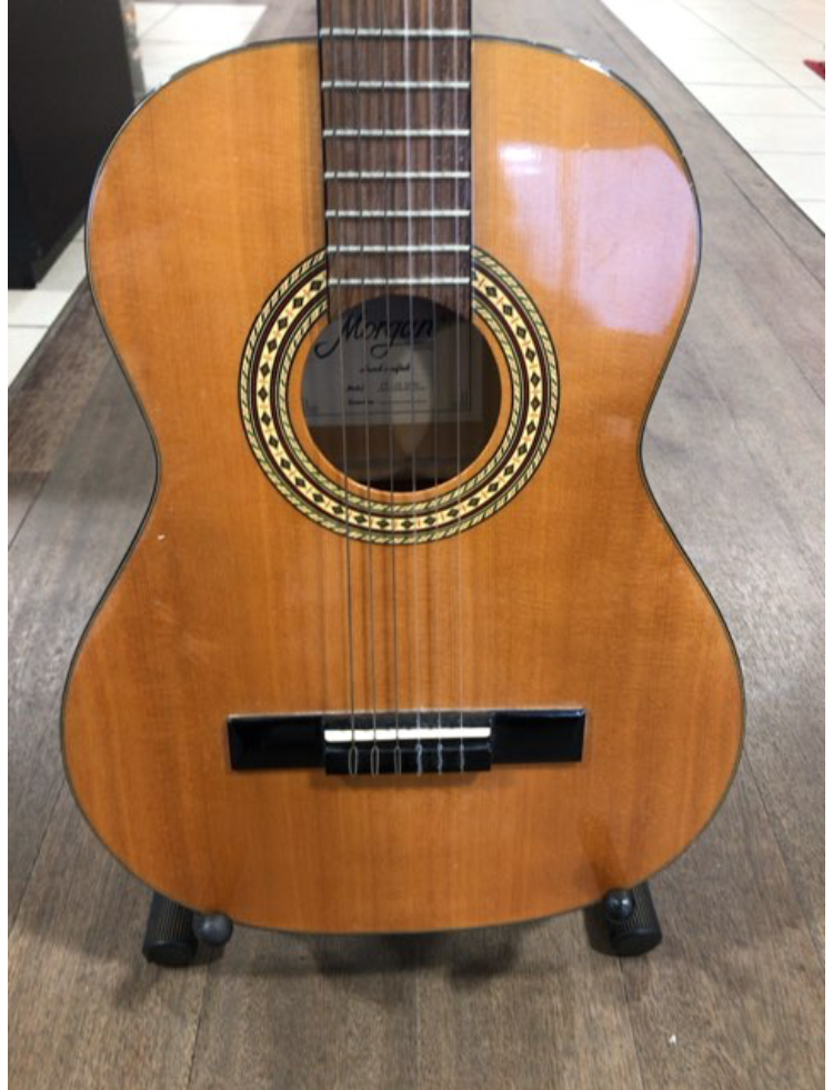 Guitar med holder