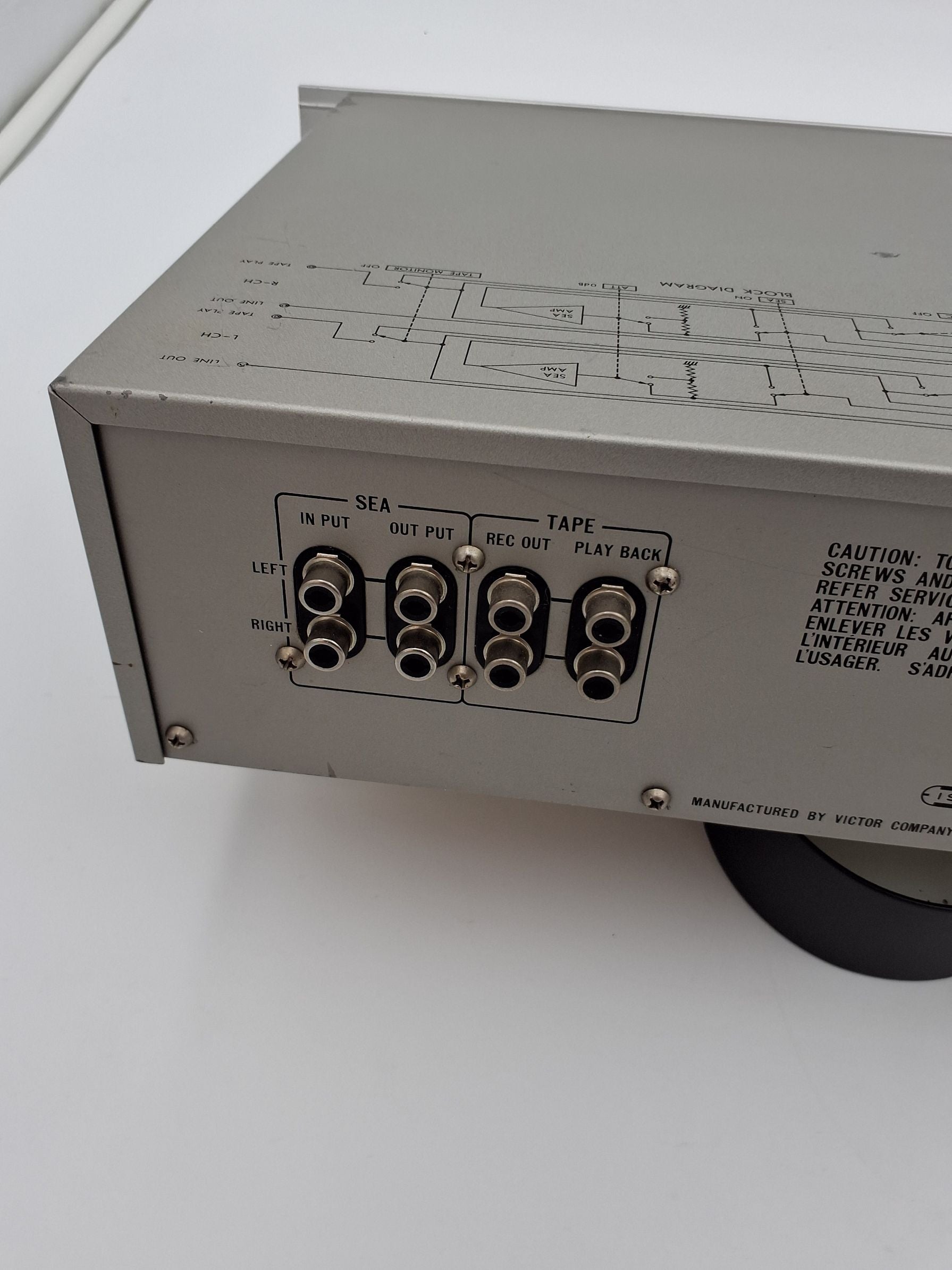JVC grafisk equalizer