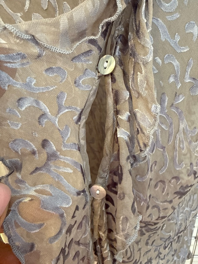 Tone Barker Silk Bluse
