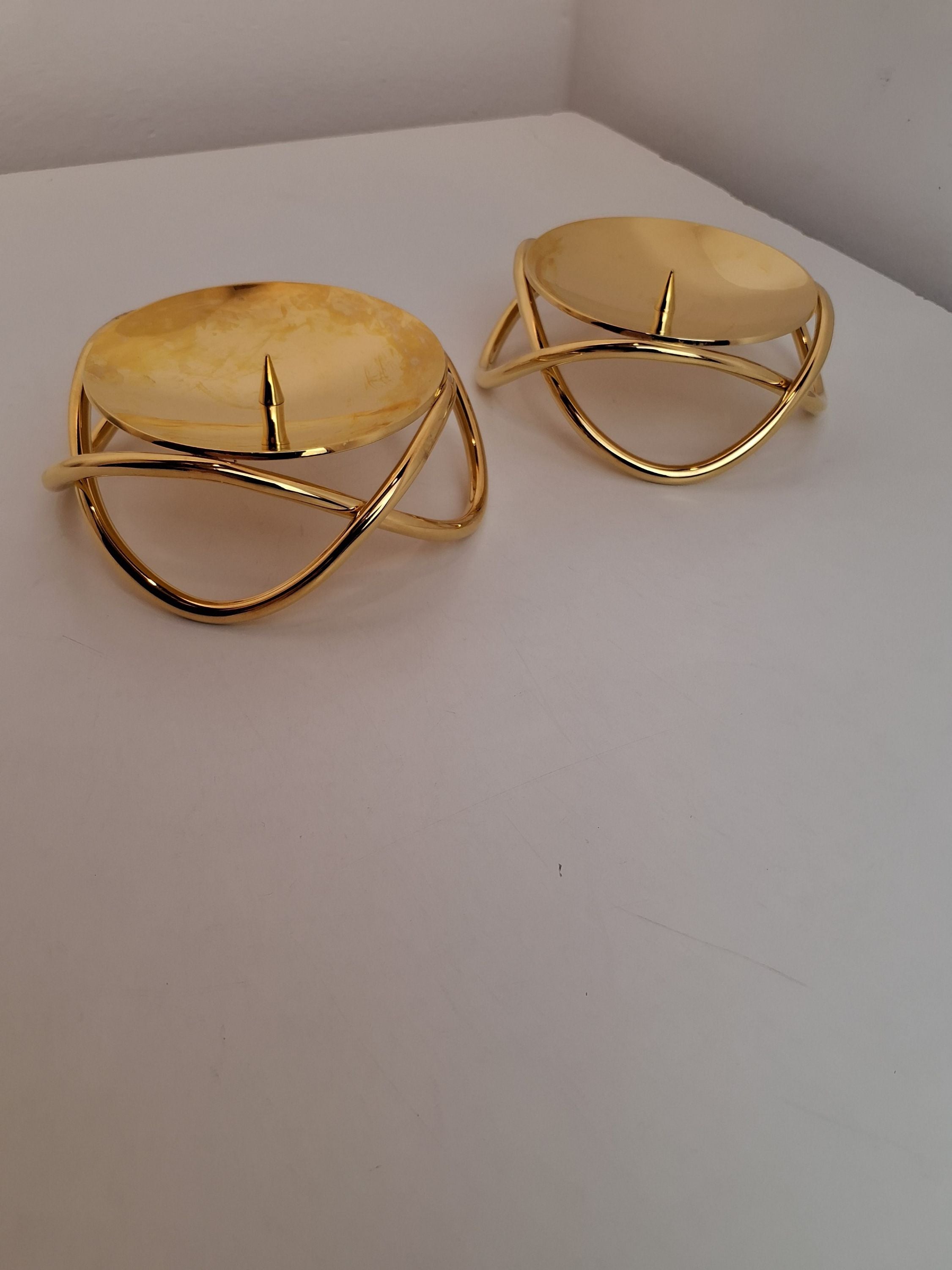 2 stk Georg Jensen Glow lysestager