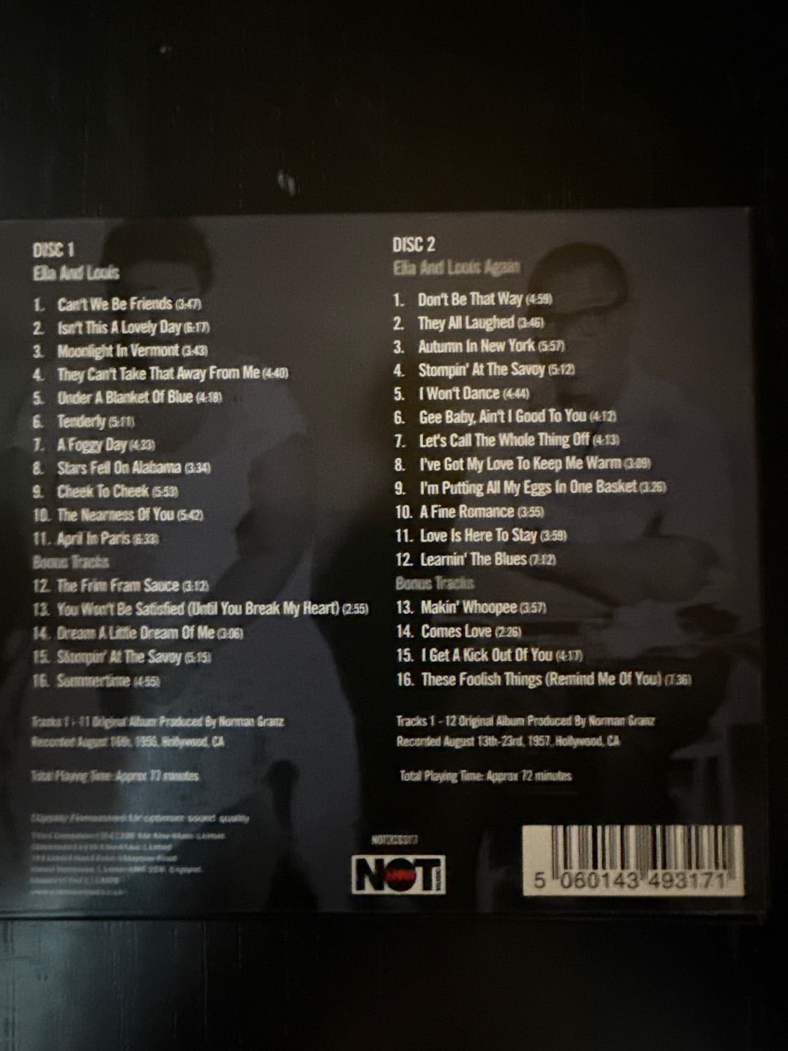 CD - Ella & Louis together