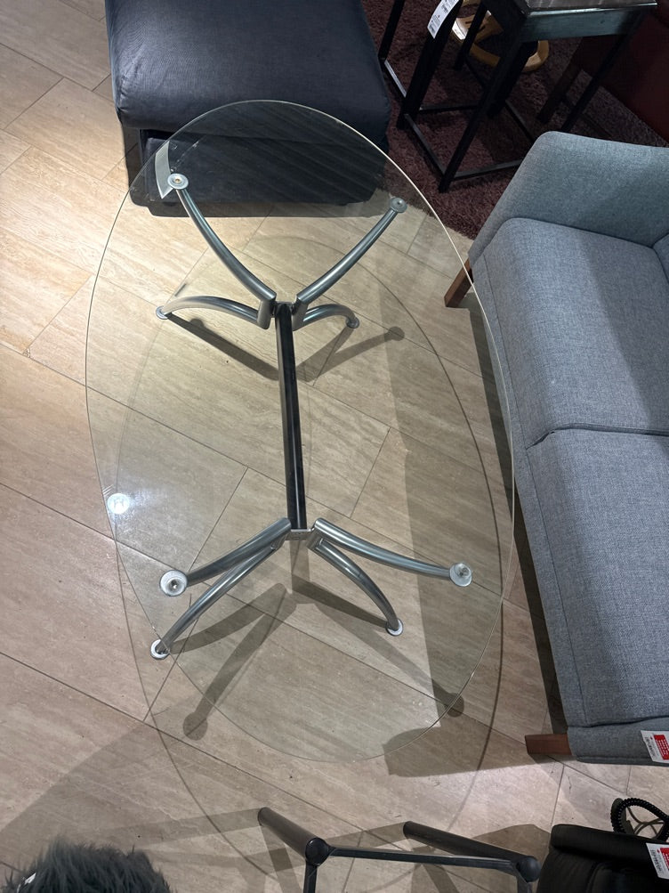 Sofabord i glas stort