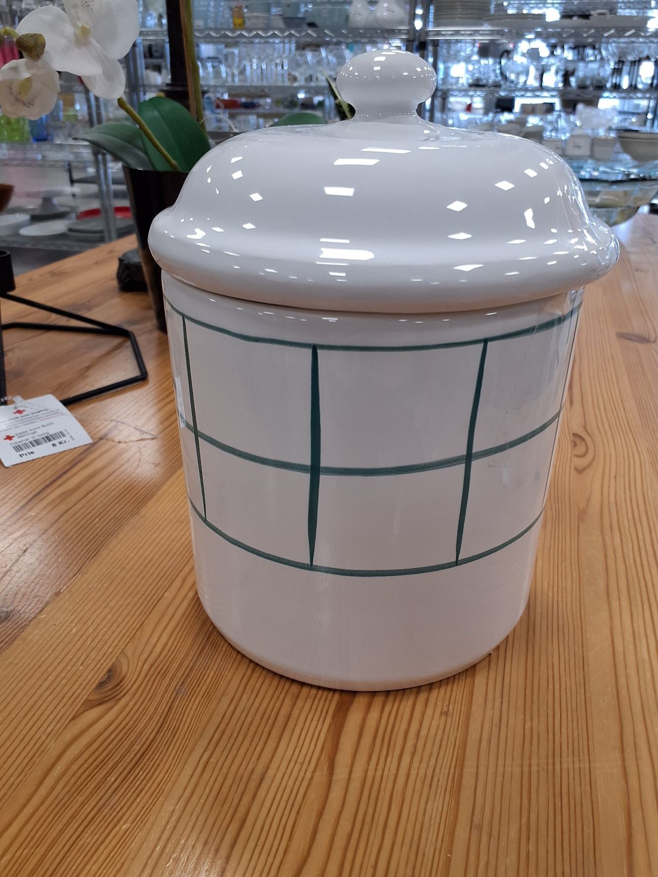 Porcelæns krukke